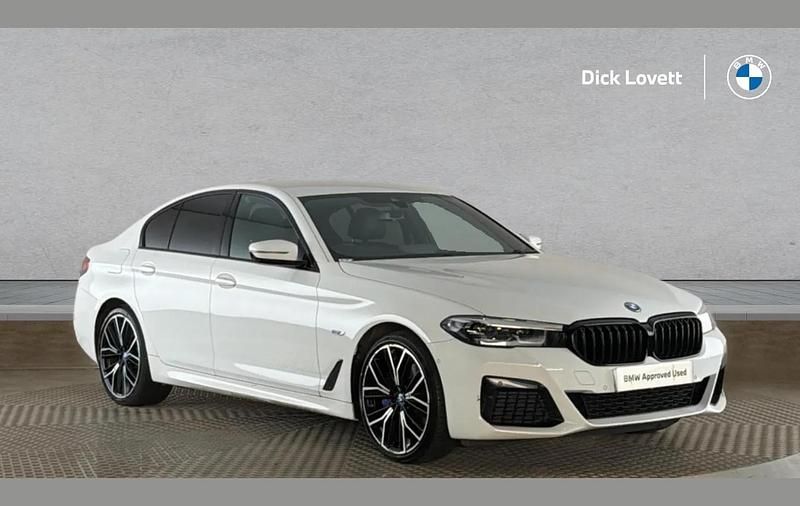 Used BMW 530e M Sport 288 HP (211 kW) 2022 White Sedan