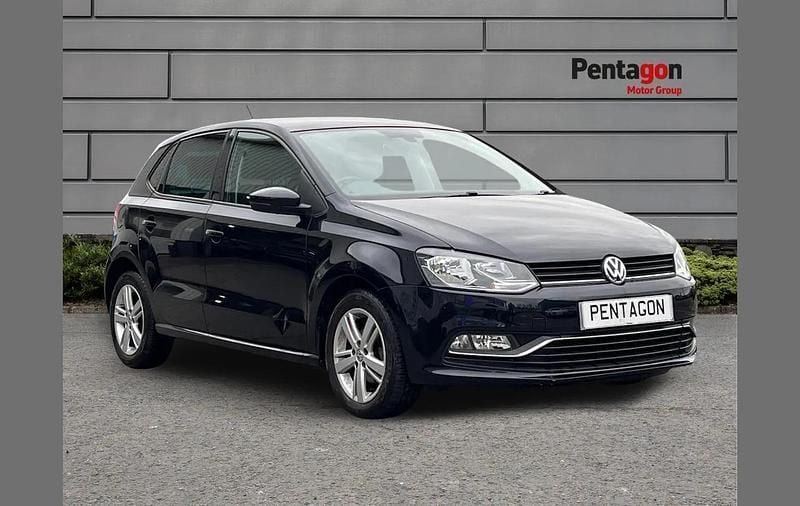 Used VW Polo Edition 88 HP (64 kW) 2017 Black Hatchback
