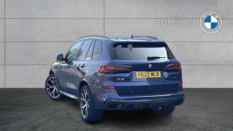 Used BMW X5 M Sport 340 HP (250 kW) 2022 Blue SUV