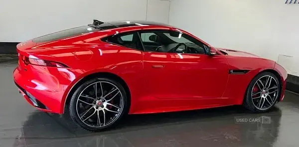 Used Jaguar F-Type Chequered Flag 340 HP (250 kW) 2020 Red Coupe