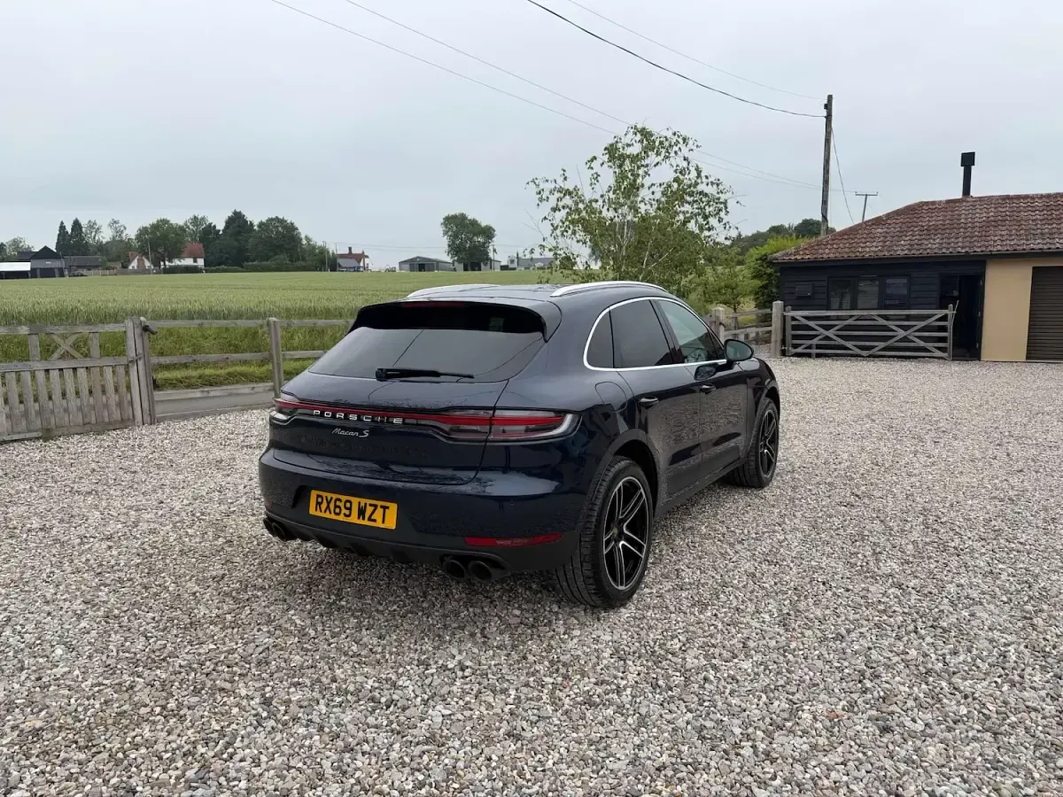 Used Porsche Macan S 2019 Blue SUV