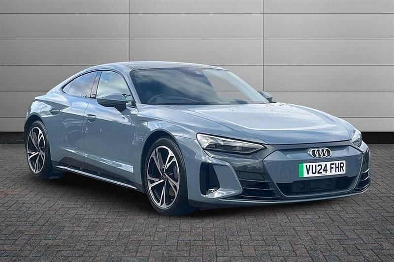 Kemora grey Used 2024 Audi e-tron GT quattro Comfort Sedan | £48,950 (A bit pricey) - Image 1/4