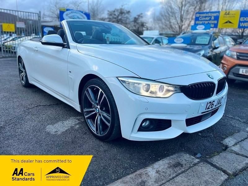 Used BMW 435 M Sport 302 HP (222 kW) 2014 White Cabriolet