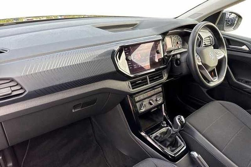 Used VW T-Cross Black Edition 95 HP (69 kW) 2022 Grey SUV