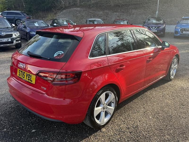 Used Audi A3 Sport 110 HP (80 kW) 2015 Brilliant red Hatchback