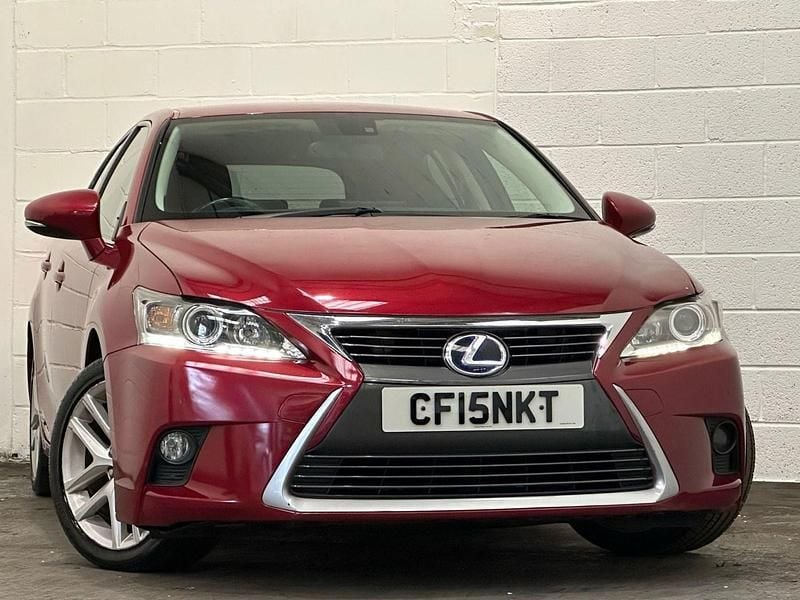 Red Used 2015 Lexus CT200h Hatchback | £7,495 (Super price) - Image 1/4