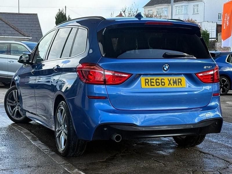 Used BMW 218 M Sport 136 HP (100 kW) 2016 Blue MPV