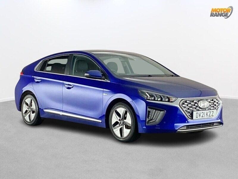 Blue Used 2021 Hyundai Ioniq Premium SE Sedan | £14,695 (Fair price) - Image 1/4