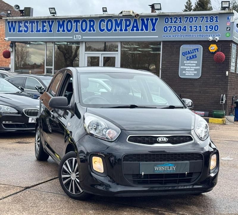 Used Kia Picanto Air 66 HP (48 kW) 2016 Black Hatchback