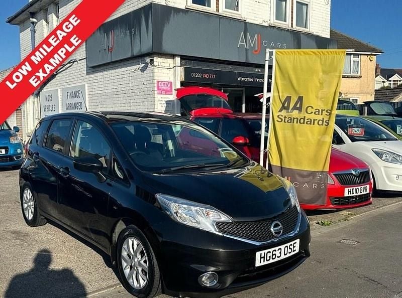 Black Used 2014 Nissan Note Acenta Premium MPV | £4,795 (Fair price) - Image 1/3