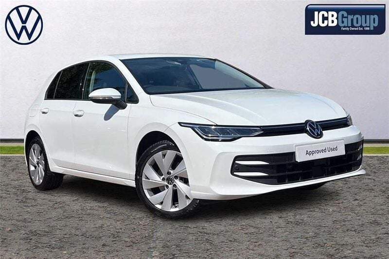 White Used 2024 VW Golf VIII Match Hatchback | £22,090 (Fair price) - Image 1/4