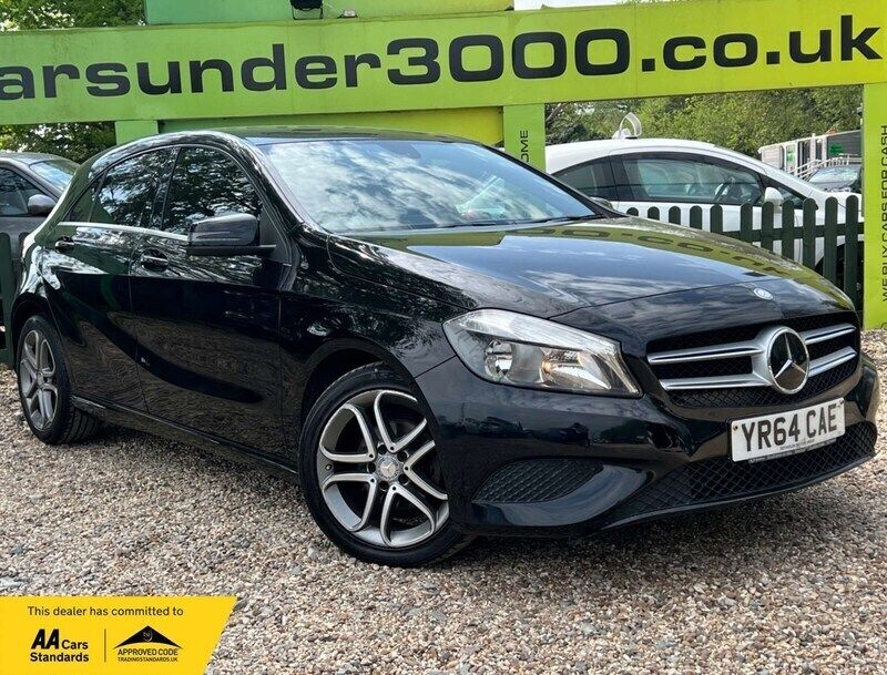 Black Used 2014 Mercedes A180 Hatchback | £6,250 (Good price) - Image 1/4