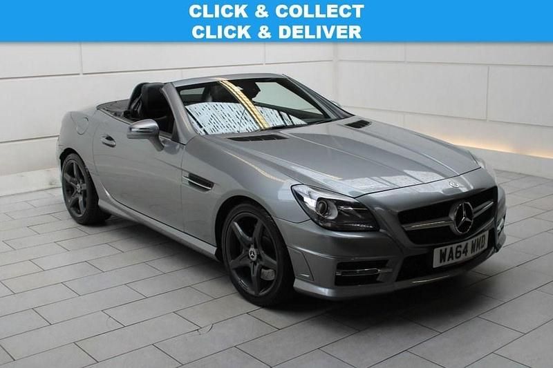 Silver Used 2014 Mercedes SLK200 AMG Cabriolet | £9,750 (Fair price) - Image 1/3
