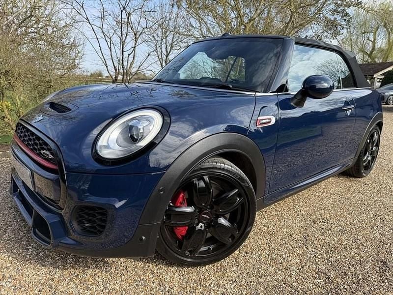 Used Mini John Cooper Works Cabriolet 2017 Blue Cabriolet