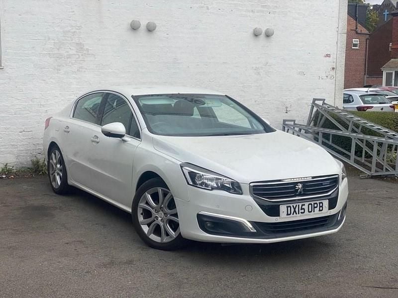 White Used 2015 Peugeot 508 Allure Sedan | £4,000 - Image 1/4