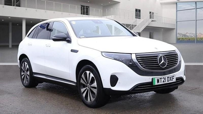 White Used 2021 Mercedes EQC400 SUV | £21,499 (Good price) - Image 1/4