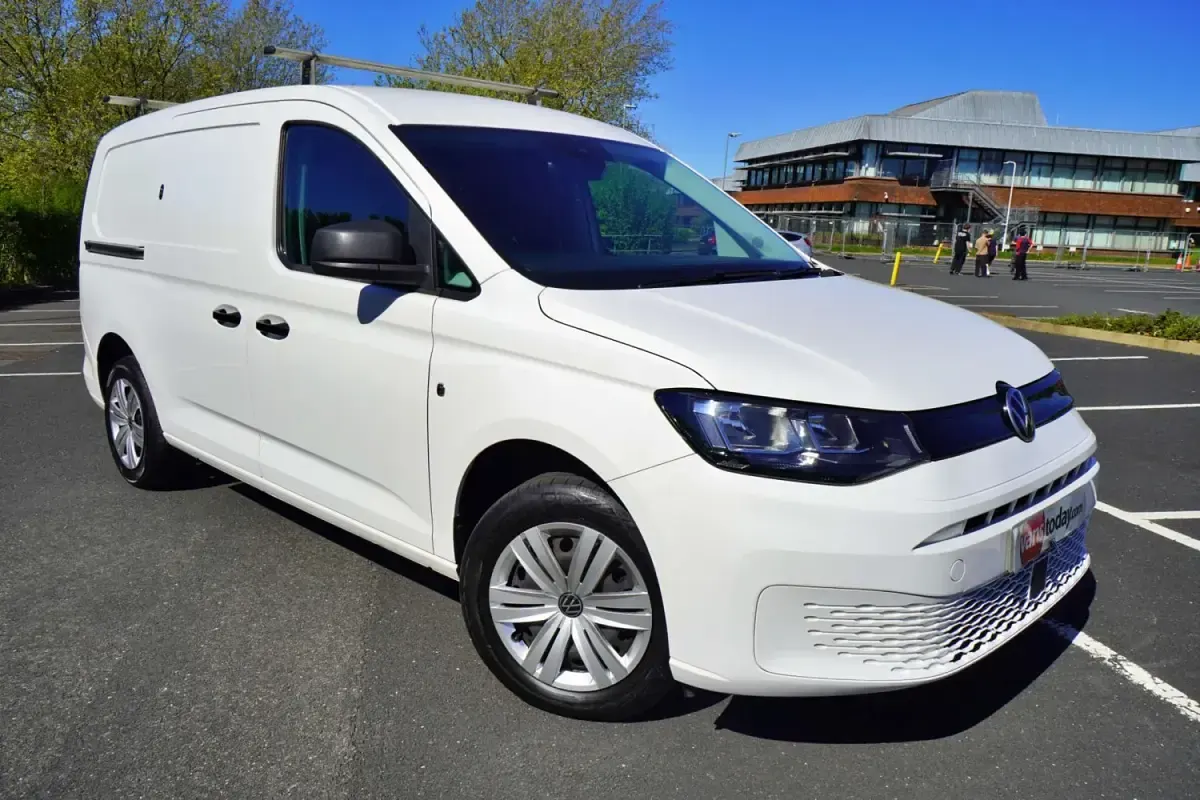 Begagnad VW Caddy 2022 Vit Minibuss