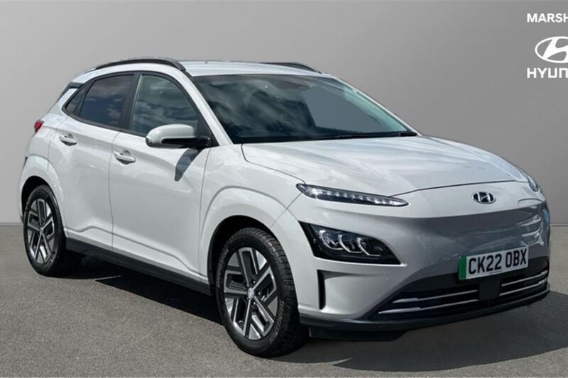 Grey Used 2022 Hyundai Kona Premium SUV | £15,343 (Fair price) - Image 1/4
