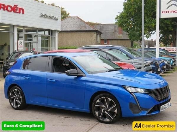 Blue Used 2022 Peugeot 308 Allure Premium Hatchback | £11,499 (A bit pricey) - Image 1/4