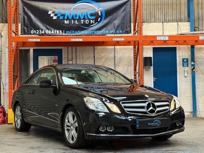 Used Mercedes E350 SE 2010 Black Coupe