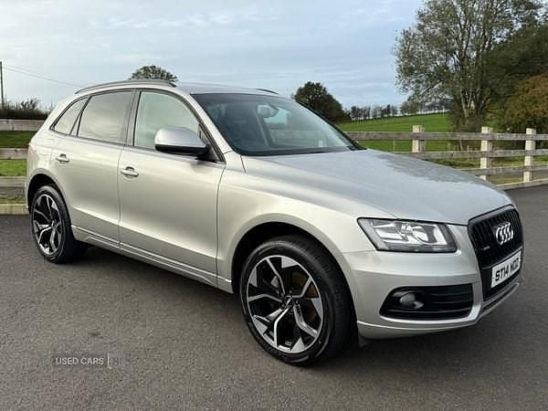 Silver Used 2014 Audi Q5 SUV | £9,995 (Fair price) - Image 1/4