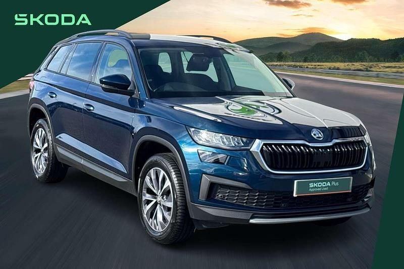 Blue Used 2023 Skoda Kodiaq SE Drive SUV | £24,750 (Fair price) - Image 1/4