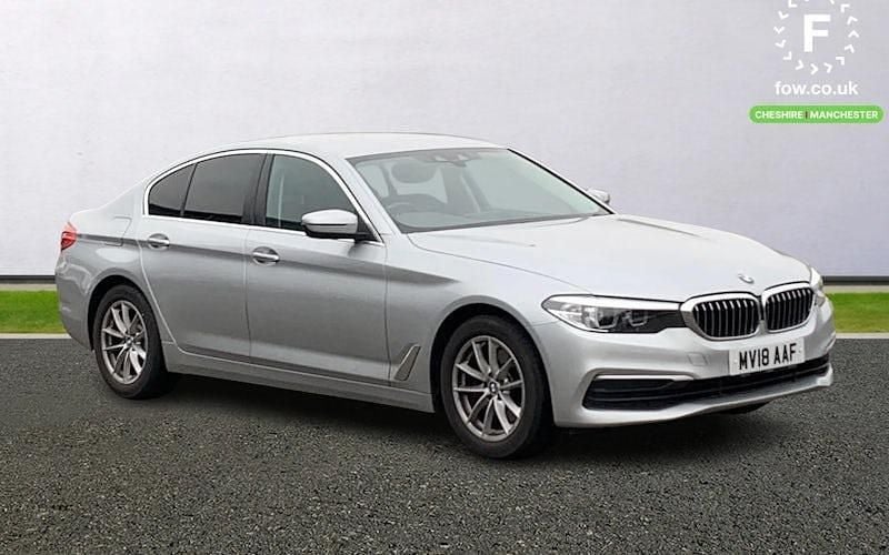 Silver Used 2018 BMW 520 Comfort Edition Sedan | £14,299 (Good price) - Image 1/3