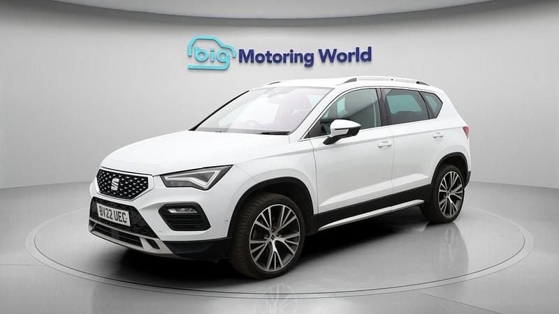 Used Seat Ateca Xperience Lux 116 HP (85 kW) 2022 White SUV