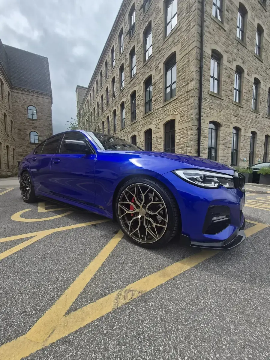 Used BMW 330e M Sport 450 HP (330 kW) 2019 Blue Sedan