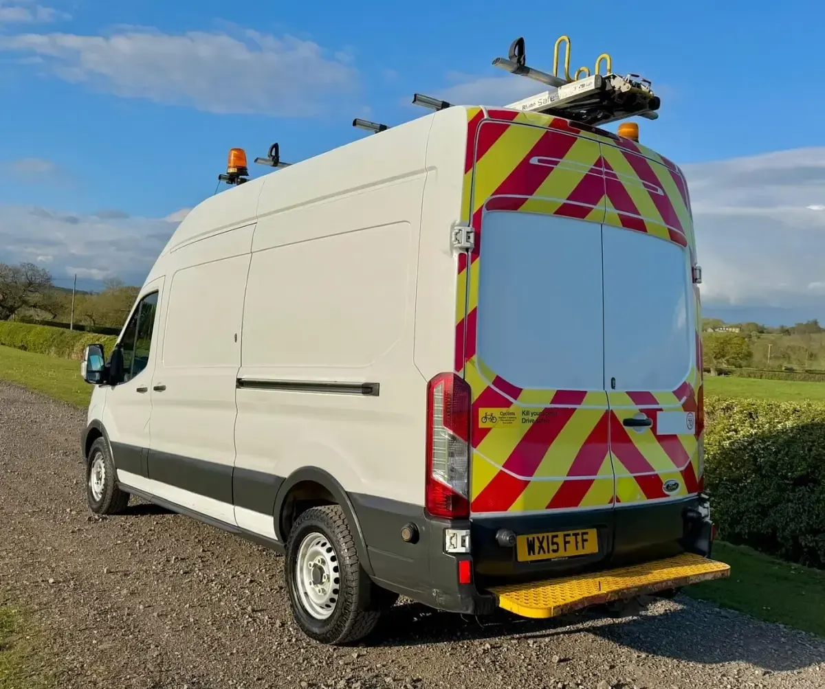 Used Ford Transit 155 HP (114 kW) 2015 White Van
