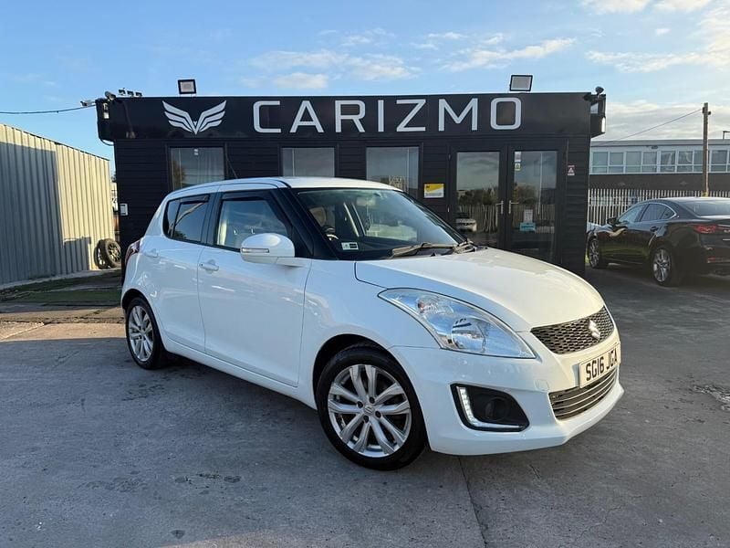 White Used 2016 Suzuki Swift SZ4 Hatchback | £4,495 (Super price) - Image 1/4