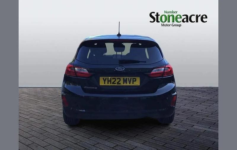 Used Ford Fiesta Titanium 99 HP (72 kW) 2022 Black Hatchback