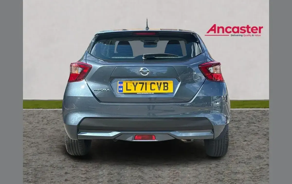 Used Nissan Micra Acenta 92 HP (67 kW) 2021 Grey Hatchback