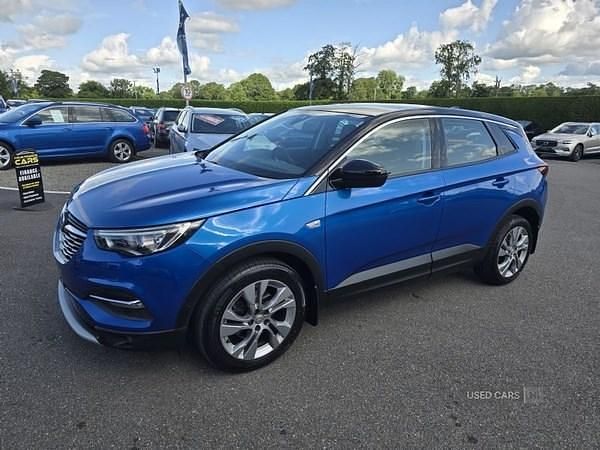 Used Vauxhall Grandland X Sport 130 HP (95 kW) 2019 Blue SUV