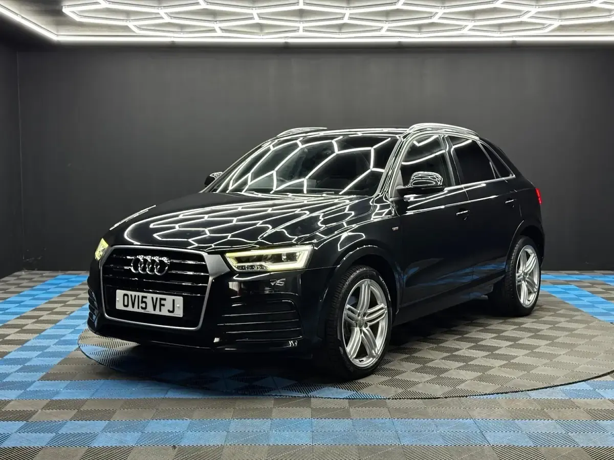Used Audi Q3 S-line plus 2015 Black SUV