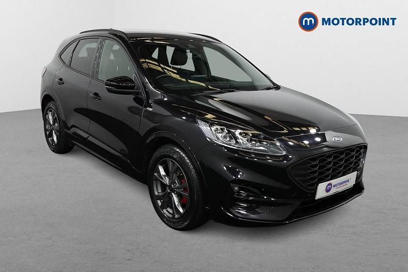 Black Used 2022 Ford Kuga ST-Line SUV | £18,449 (Fair price) - Image 1/4