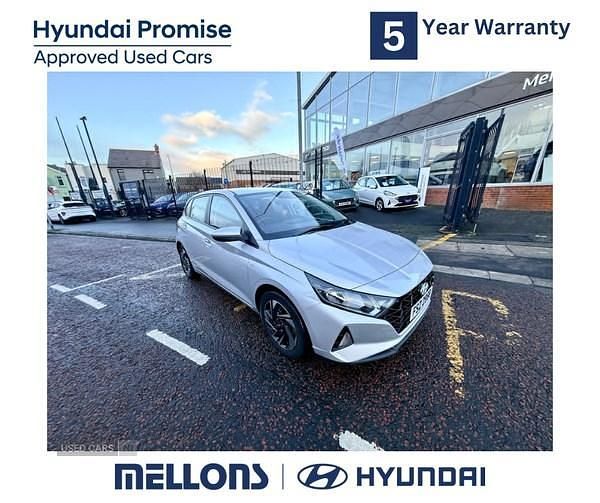 Silver Used 2021 Hyundai i20 SE Hatchback | £13,295 (Fair price) - Image 1/4