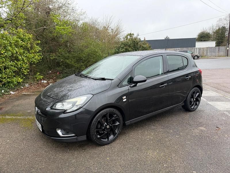 Used Vauxhall Corsa Edition 99 HP (72 kW) 2015 Black Hatchback