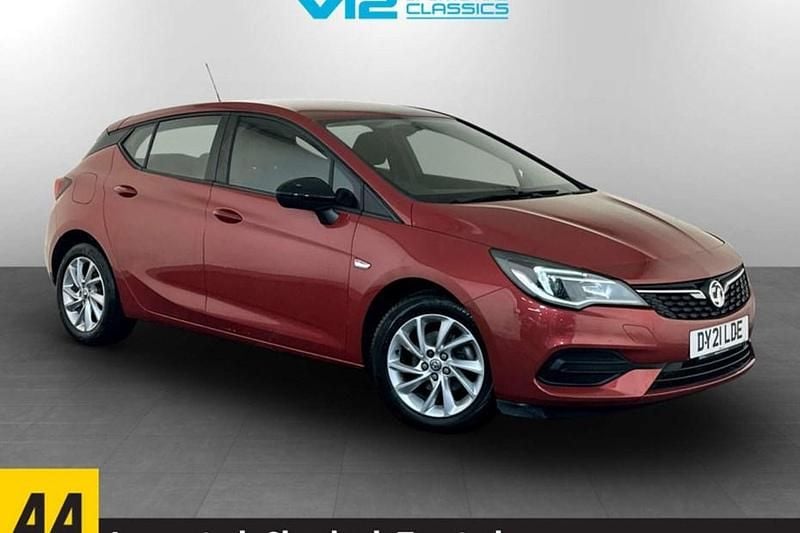 Red Used 2021 Vauxhall Astra Hatchback | £7,195 (Super price) - Image 1/1