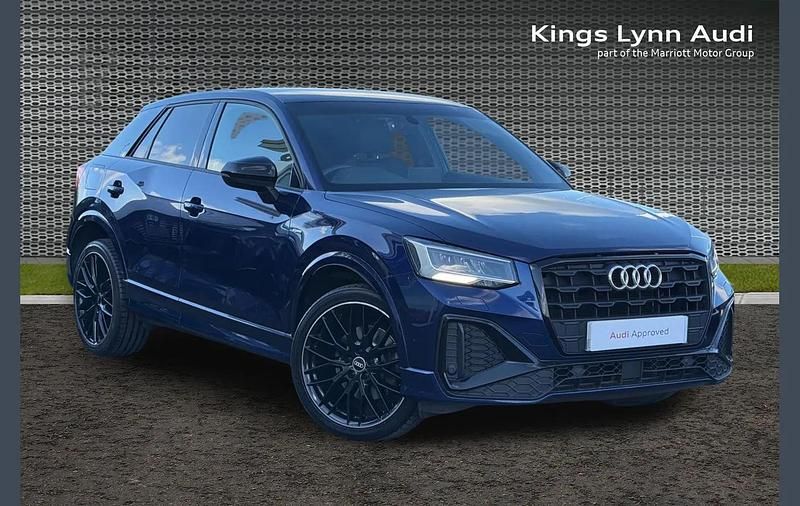 Used Audi Q2 Black Edition 147 HP (108 kW) 2021 Blue SUV