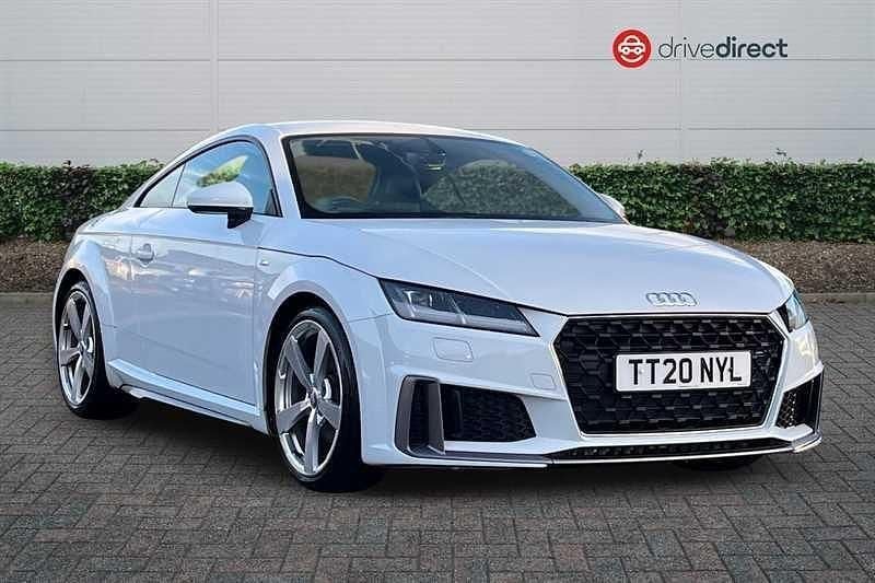 Used Audi TT S-Line 197 HP (144 kW) 2020 White Coupe