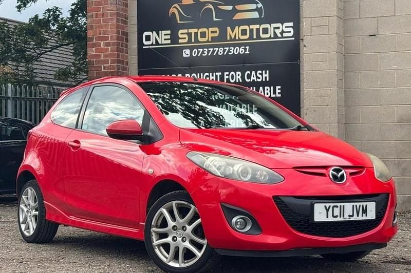 Red Used 2011 Mazda 2 Inclusive Hatchback | £1,995 (Good price) - Image 1/1