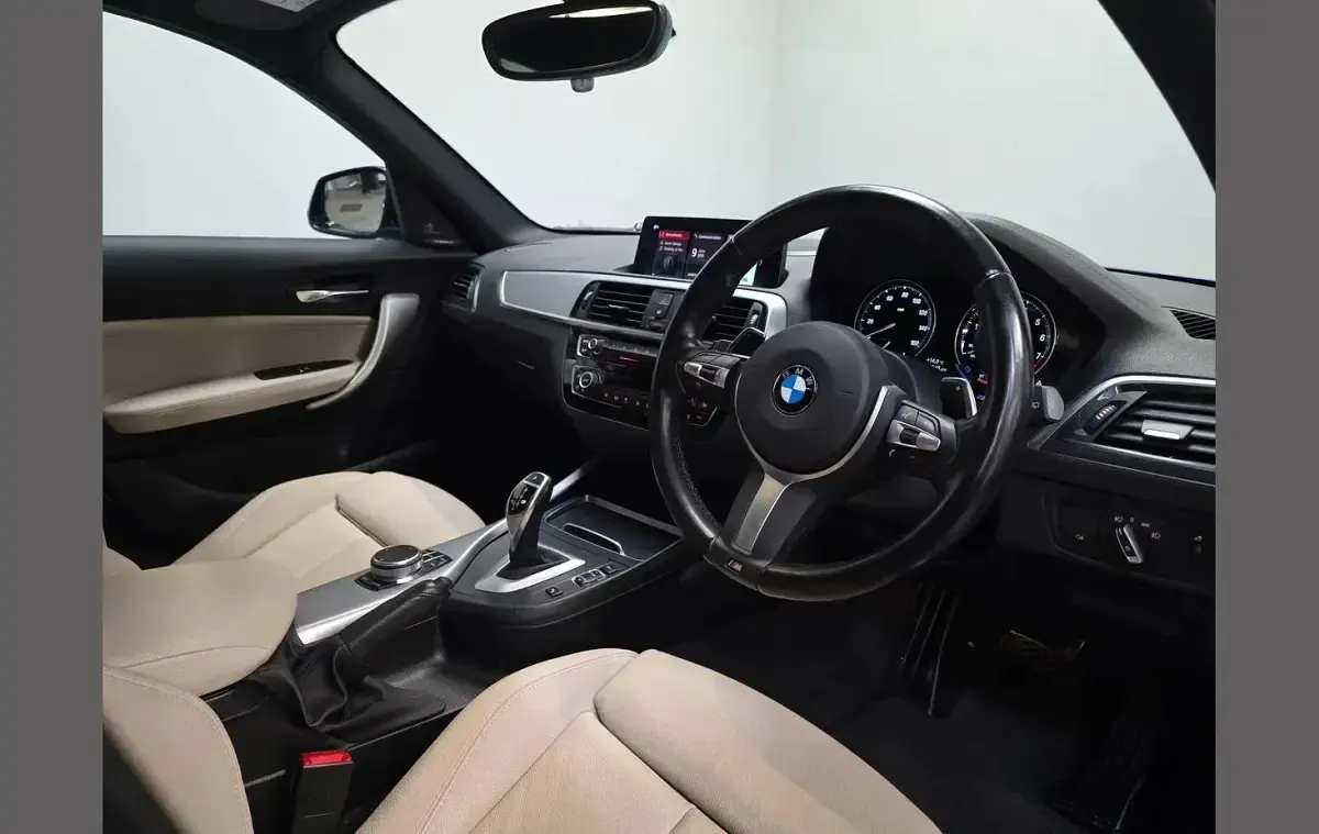 Used BMW M140 M Sport 334 HP (245 kW) 2018 Blue Hatchback