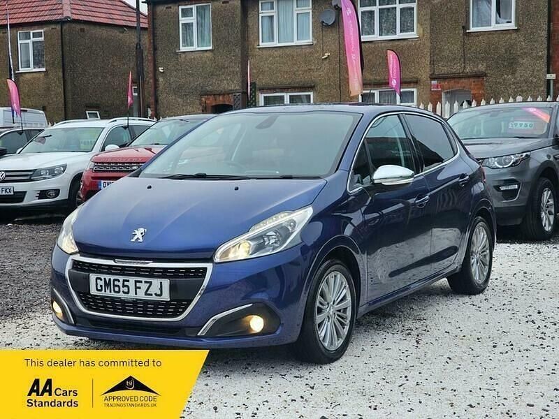 Used Peugeot 208 Allure 2015 Blue Hatchback