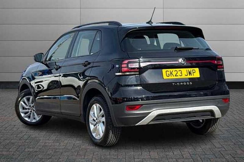 Used VW T-Cross Edition 110 HP (80 kW) 2023 Black SUV