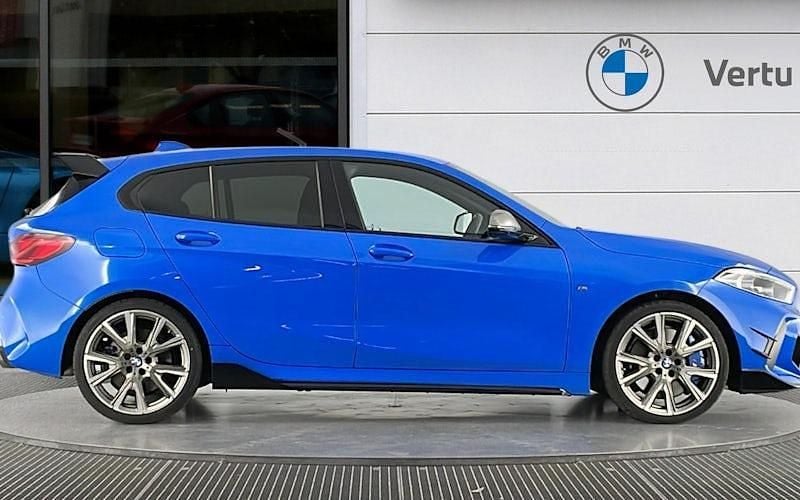 Used BMW M135 Shadowline 306 HP (225 kW) 2023 Blue Hatchback