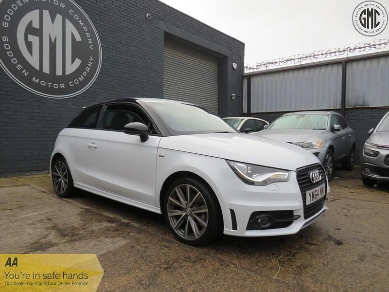 Used Audi A1 S-Line 122 HP (89 kW) 2014 White Hatchback
