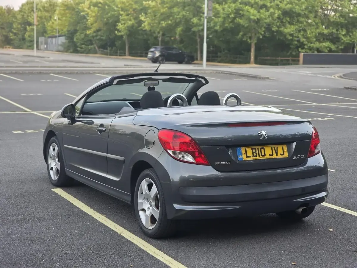 Used Peugeot 207 Sport 120 HP (88 kW) 2010 Grey Cabriolet