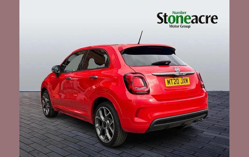 Used Fiat 500X Sport 147 HP (108 kW) 2020 Red SUV