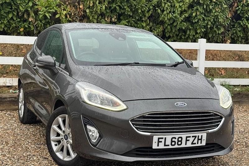Grey Used 2018 Ford Fiesta Titanium Hatchback | £6,995 (Good price) - Image 1/1